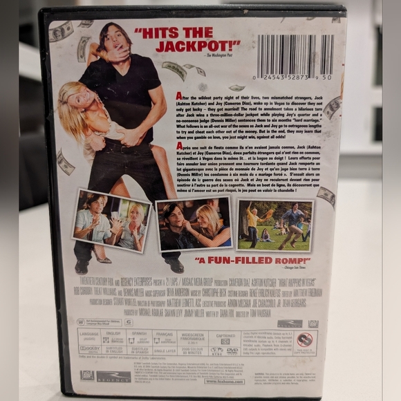 What Happens in Vegas DVD - Picture 2 of 3